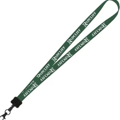 Smooth Nylon Lanyard - 3/4 inches - 36 inches - Metal Lobster Claw