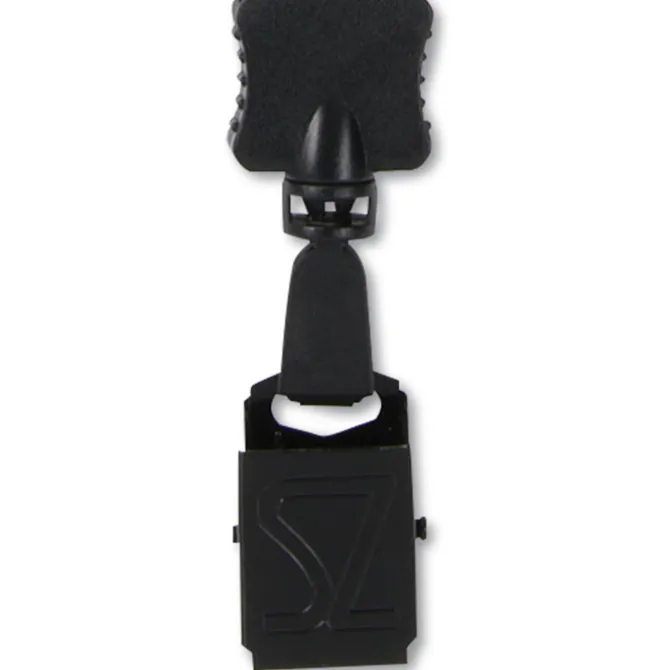 Smooth Nylon Lanyard - 3/4 inches - 36 inches - Large Metal Bulldog Clip