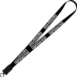 Smooth Nylon Lanyard - 3/4 inches - 36 inches - Snap Buckle Release