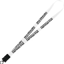 Smooth Nylon Lanyard - 3/4 inches - 36 inches - Snap Buckle Release