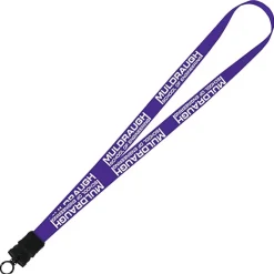 Smooth Nylon Lanyard - 3/4 inches - 36 inches - Snap Buckle Release