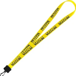 Smooth Nylon Lanyard - 3/4 inches - 36 inches - Plastic Swivel Snap Hook - 24 hr