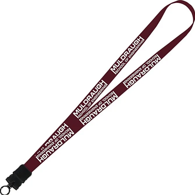 Smooth Nylon Lanyard - 3/4 inches - 36 inches - Snap Buckle Release - 24 hr