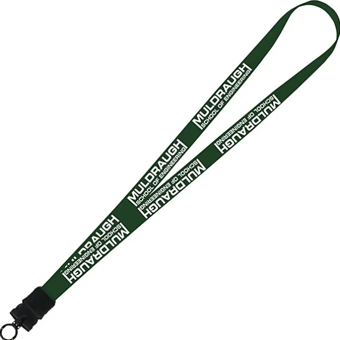 Smooth Nylon Lanyard - 3/4 inches - 36 inches - Snap Buckle Release - 24 hr