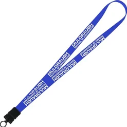 Smooth Nylon Lanyard - 3/4 inches - 36 inches - Snap Buckle Release - 24 hr