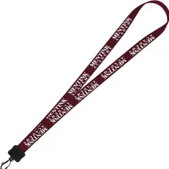 Smooth Nylon Lanyard - 3/4 inches - 34 inches - Plastic Swivel Snap Hook - 24 hr
