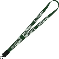 Smooth Nylon Lanyard - 3/4 inches - 34 inches - Snap Buckle Release - 24 hr