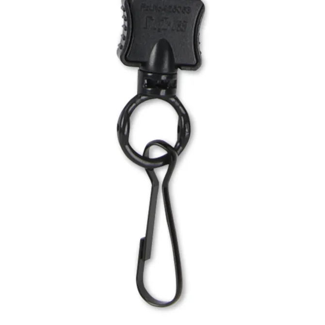 Smooth Nylon Lanyard - 1/2 inch - 34 inches - Metal Swivel Snap Hook