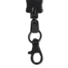 Smooth Nylon Lanyard - 1/2 inch - 32 inches - Metal Lobster Claw