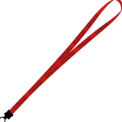 Smooth Nylon Lanyard - 1/2 inch - 32 inches - Plastic O-Ring