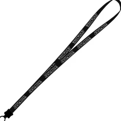 Smooth Nylon Lanyard - 1/2 inch - 32 inches - Plastic O-Ring