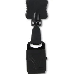 Smooth Nylon Lanyard - 1/2 inch - 32 inches - Large Metal Bulldog Clip