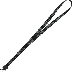 Smooth Nylon Lanyard - 1/2 inch - 34 inches - Plastic O-Ring