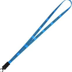 Smooth Nylon Lanyard - 1/2 inch - 32 inches - Snap Buckle Release