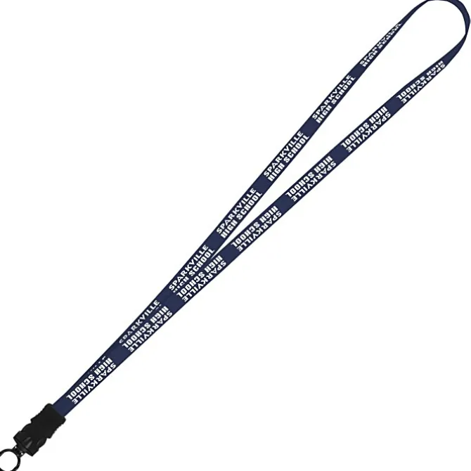 Smooth Nylon Lanyard - 1/2 inch - 36 inches - Snap Buckle Release