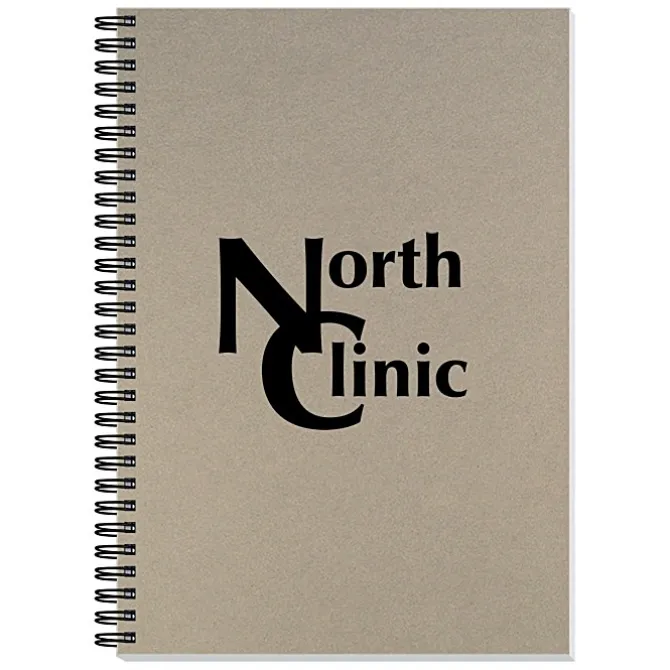 Smooth Paperboard Journal - 10 inches x 7 inches - 50 sheet