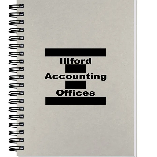 Smooth Paperboard Journal - 7 inches x 5 inches - 50 sheet