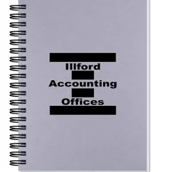 Smooth Paperboard Journal - 7 inches x 5 inches - 50 sheet