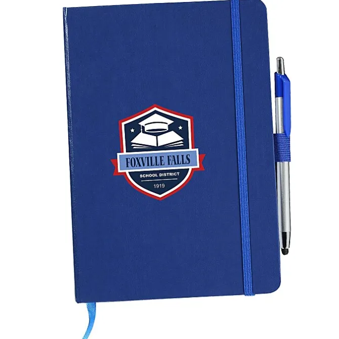 Snap Notebook with Stylus Pen - Full Color