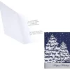 Snow Covered Trees Greeting Card