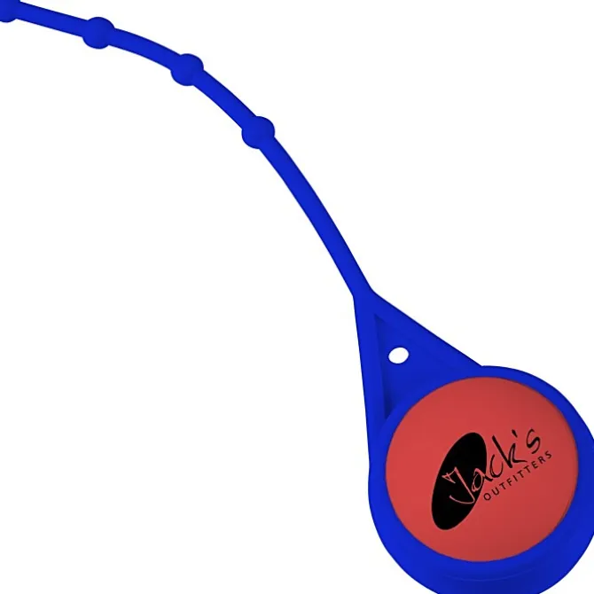 Soft Touch Round Lip Balm with Leash