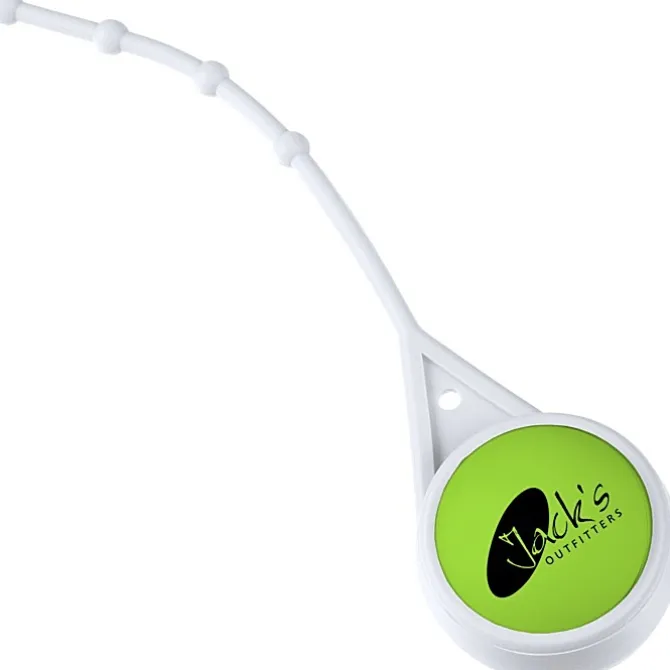 Soft Touch Round Lip Balm with Leash