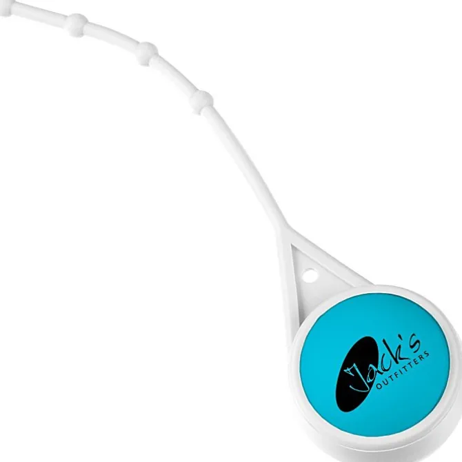 Soft Touch Round Lip Balm with Leash