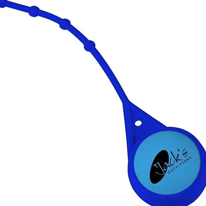 Soft Touch Round Lip Balm with Leash