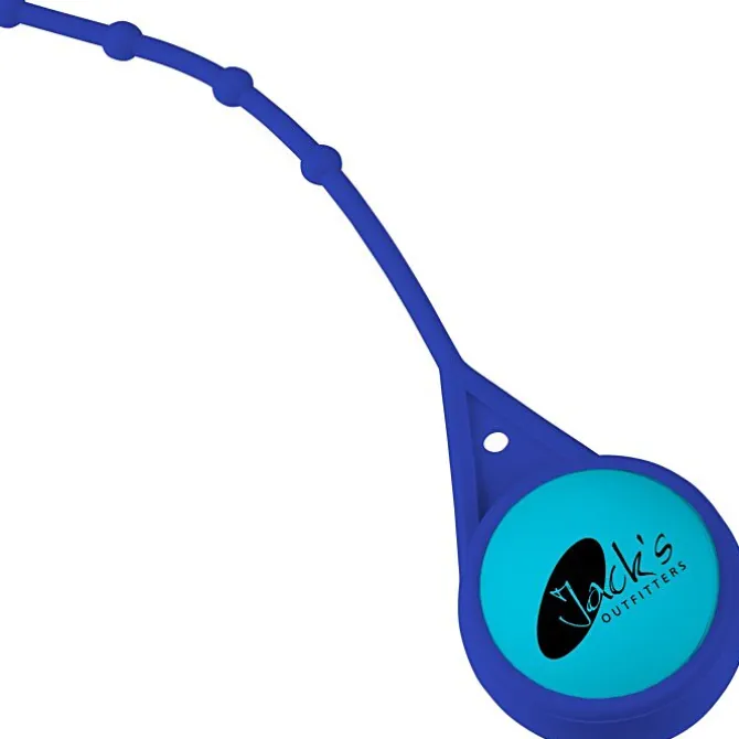 Soft Touch Round Lip Balm with Leash