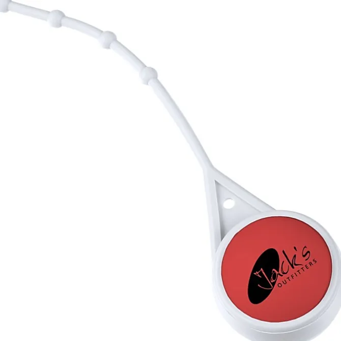 Soft Touch Round Lip Balm with Leash