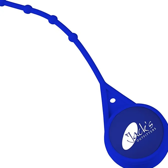 Soft Touch Round Lip Balm with Leash