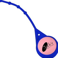 Soft Touch Round Lip Balm with Leash