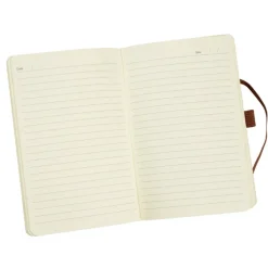 Soft Touch Wood Grain Notebook
