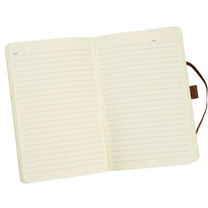 Soft Touch Wood Grain Notebook