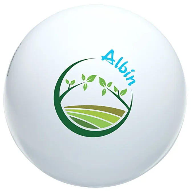 Solid Color Stress Ball - Full Color