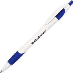Solis Clic Pen with Grip - White