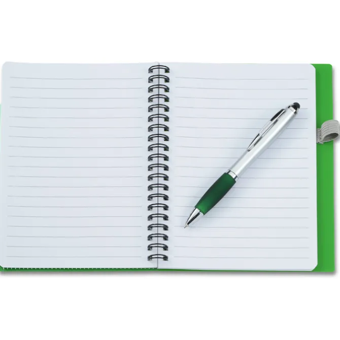 Sorbet Pocket Notebook with Curvy Stylus Pen - 24 hr