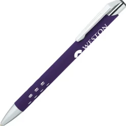 Souvenir Armor Soft Touch Metal Pen - 24 hr