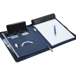Souvenir Armor Zippered Padfolio with Pen