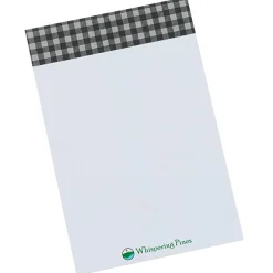 Souvenir Designer Notepad – 6 inches x 4 inches – 25 Sheet - Buffalo Plaid - 24 hr