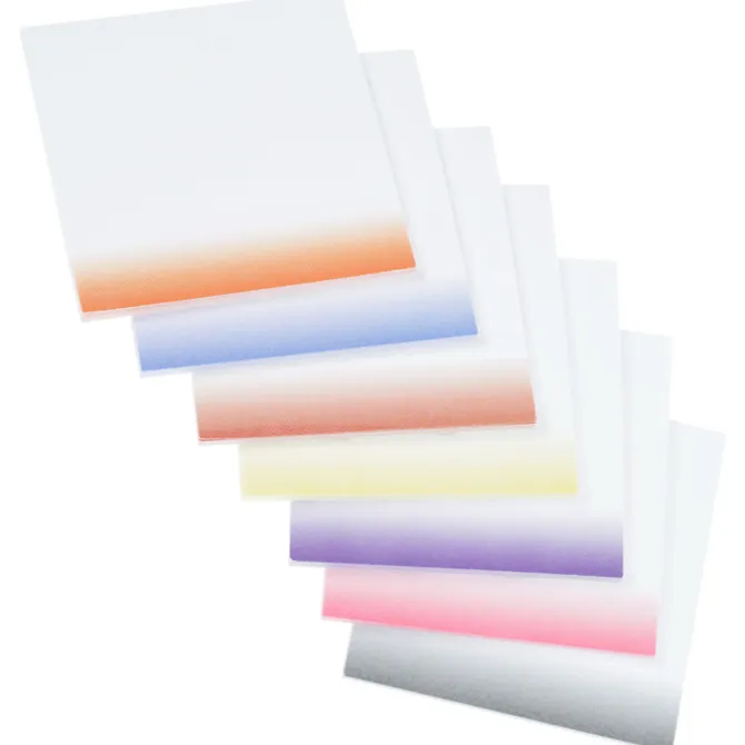 Souvenir Designer Sticky Note - 3 inches x 3 inches - Ombre - 50 Sheet