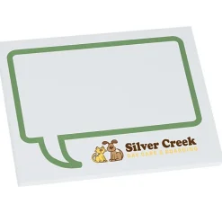 Souvenir Designer Sticky Note - 3 inches x 4 inches - Message Bubble - 50 Sheet