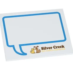 Souvenir Designer Sticky Note - 3 inches x 4 inches - Message Bubble - 50 Sheet
