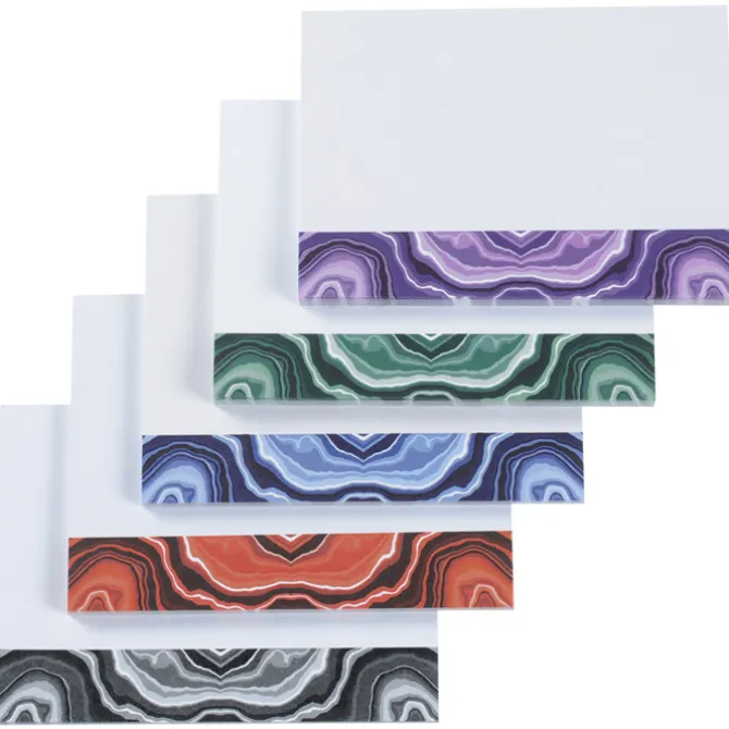 Souvenir Designer Sticky Note - 3 inches x 4 inches - Geode - 50 Sheet