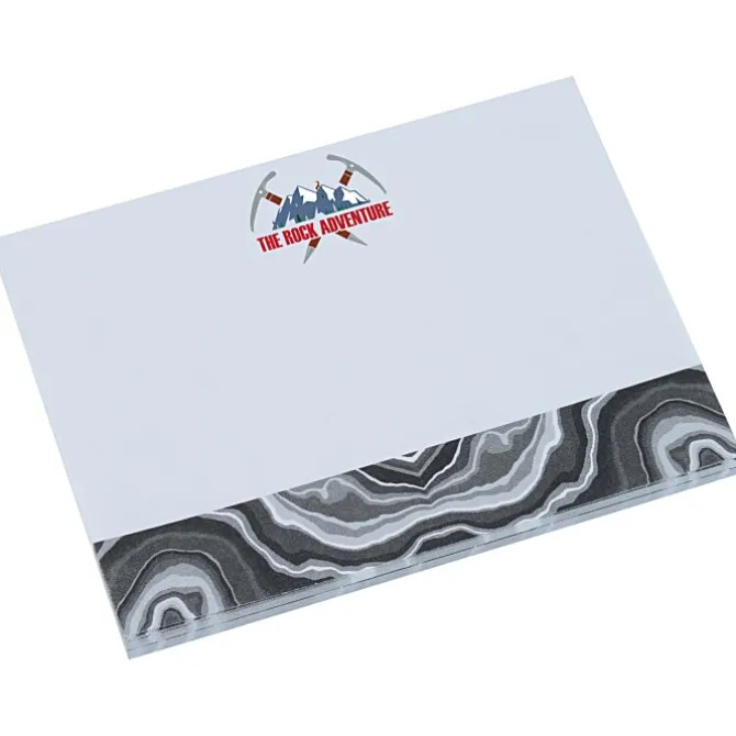 Souvenir Designer Sticky Note - 3 inches x 4 inches - Geode - 50 Sheet
