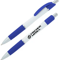 Souvenir Emblem Pen - White