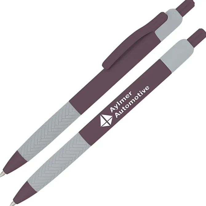 Souvenir Herringbone Soft Touch Pen