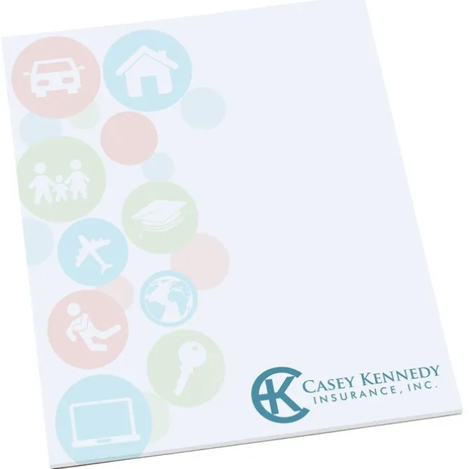 Souvenir Notepad - 11 inches x 8 1/2 inches - 25 Sheet - 24 hr