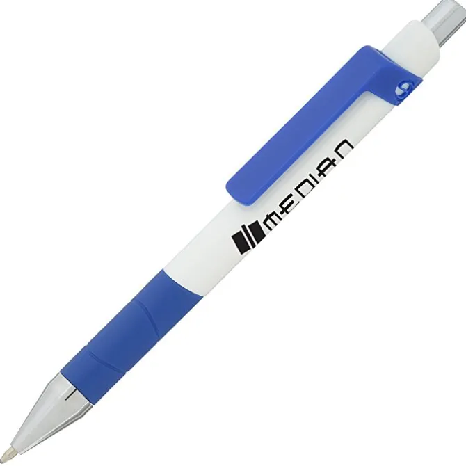 Souvenir Rize Grip Pen - White