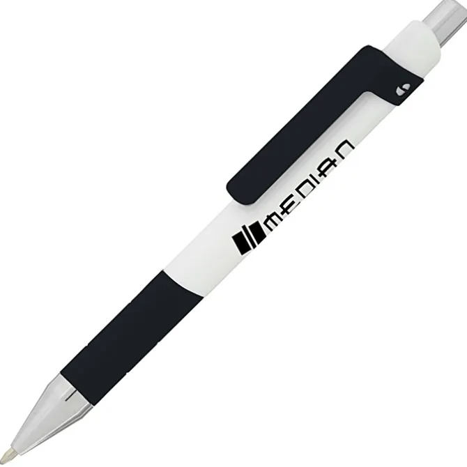 Souvenir Rize Grip Pen - White